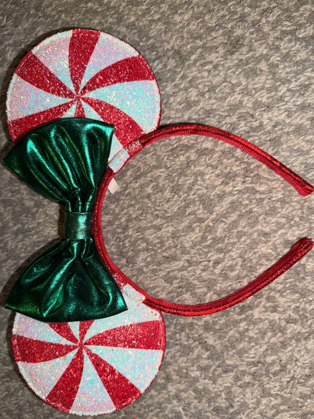 Disney Peppermint Minnie Mouse Ears Headband